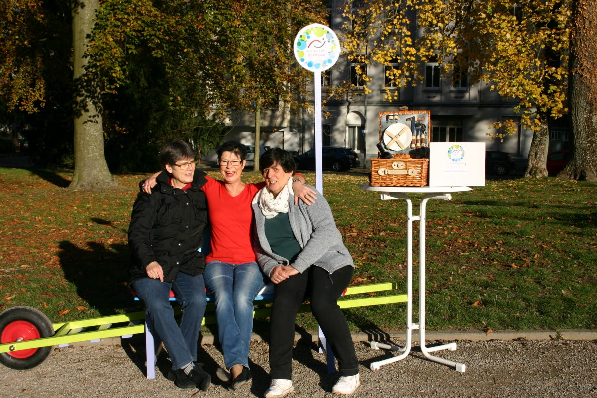 Schwatz im Park mit der BuQuaBa