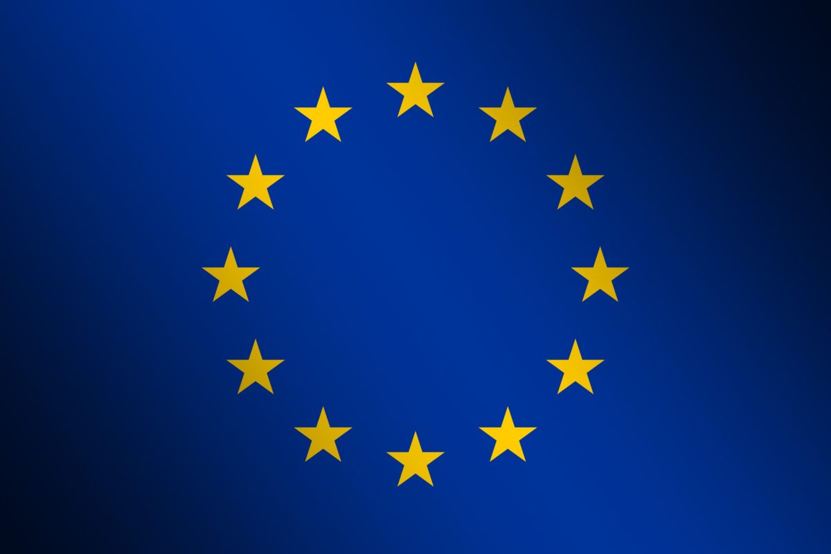 Flagge der Europaeschen Union