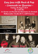 Easy Jazz trifft Rock & Pop - Livemusik im Quartier