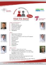 Kostenlose Sprechstunde zum Thema Demenz: "Meet the Doctor" im Franziskushospital
