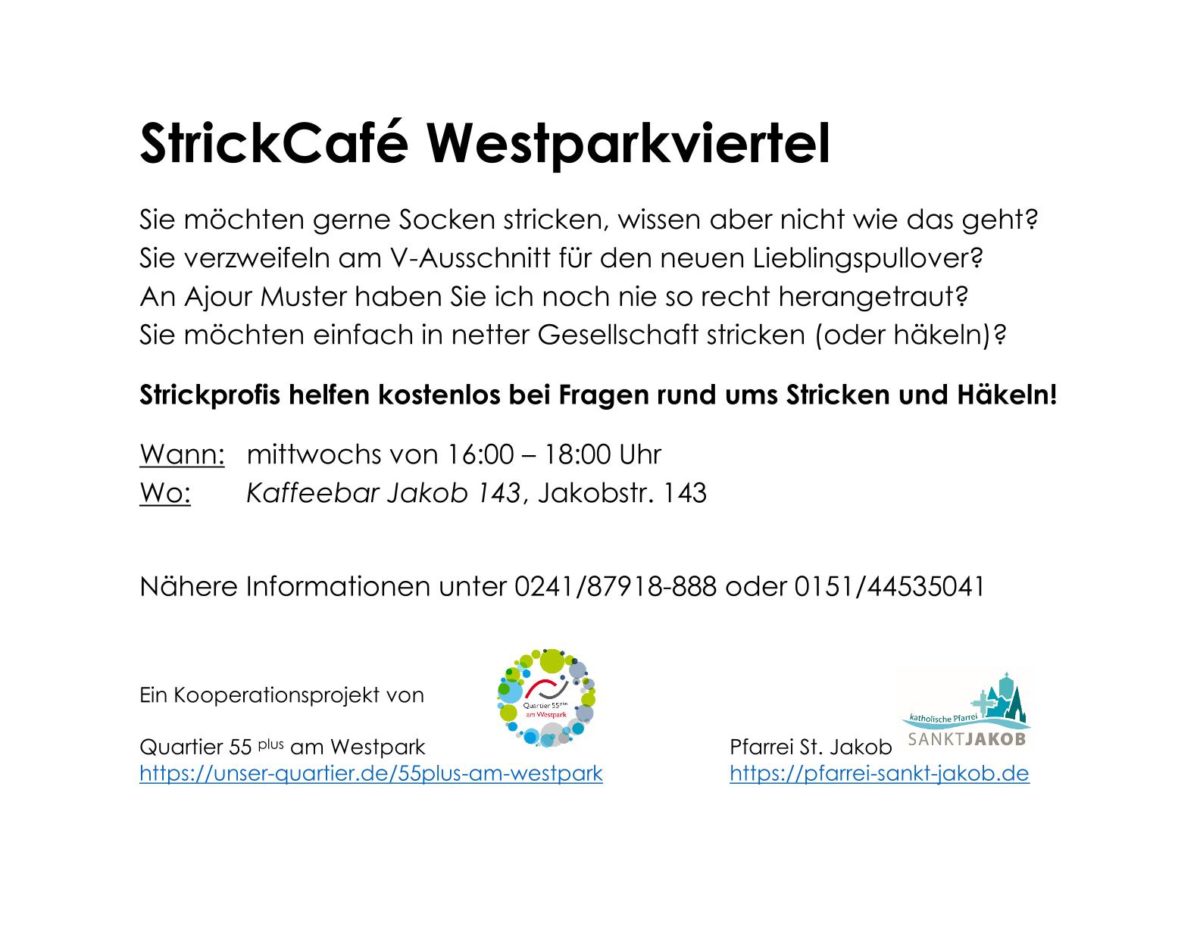 Text für Strickcafe