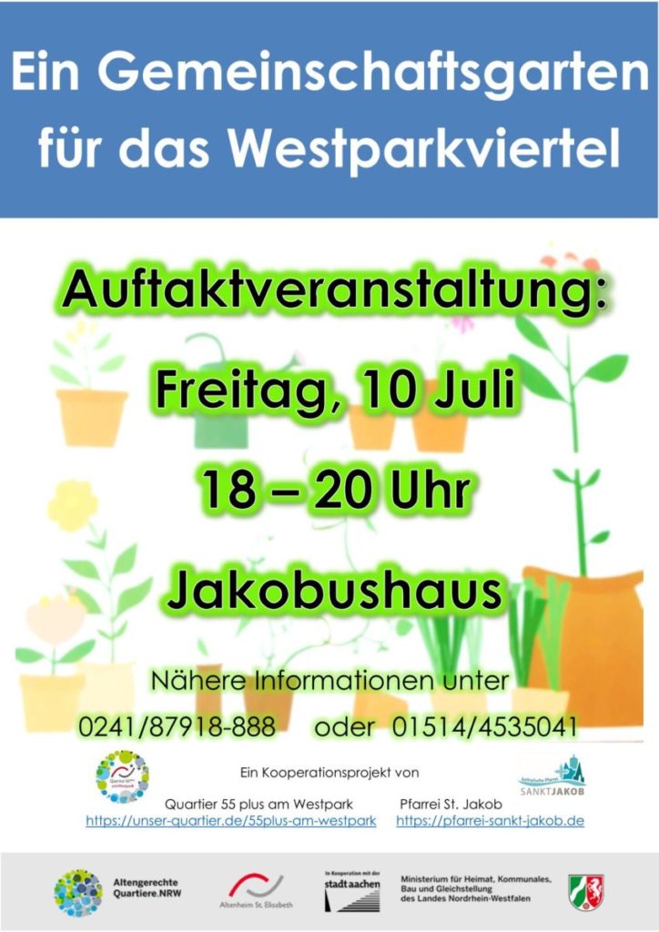 Plakat Gemeinschaftsgarten