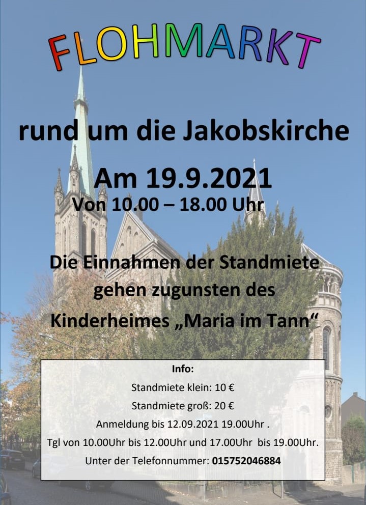 Plakat Flohmarkt