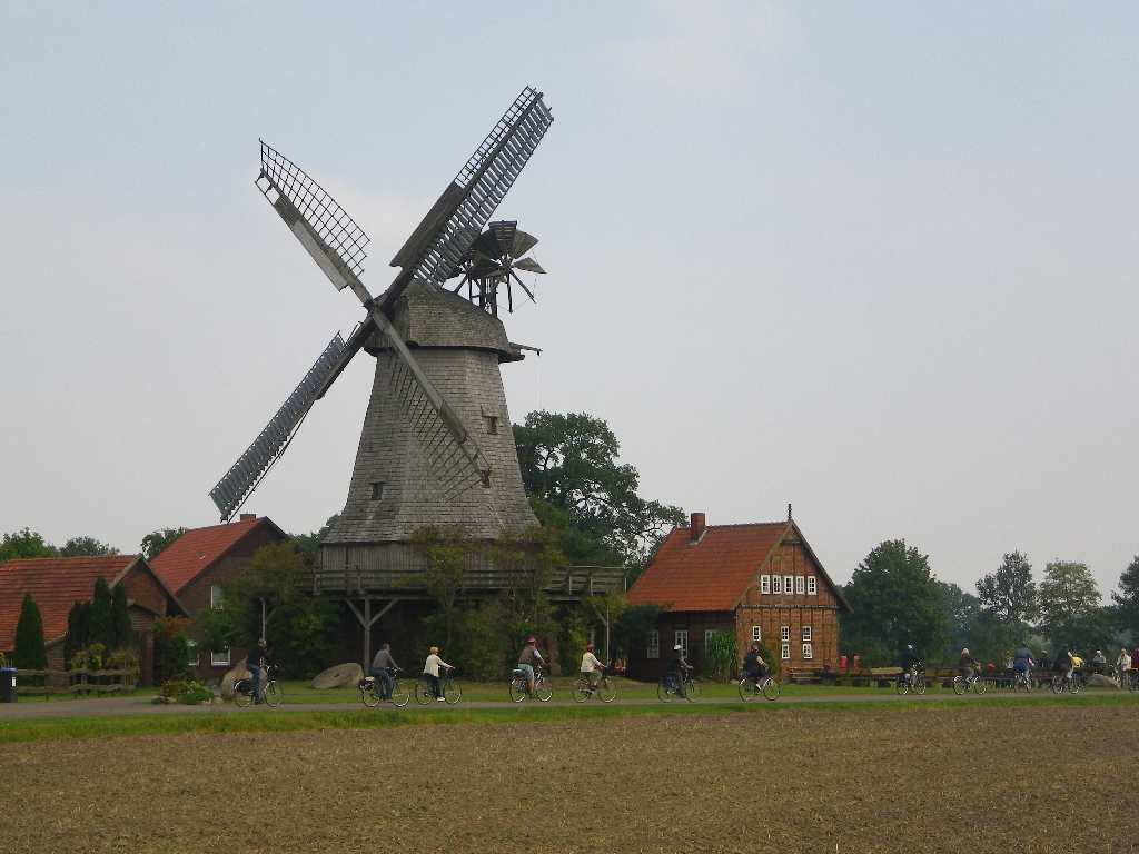 Radtour Mühlenroute, Windmühle Wegholm