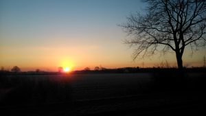 Foto Sonnenaufgang im Hagelkreuz