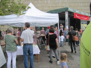 Infostand beim Bürgerfest