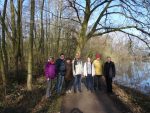 Gruppenfoto am "Kleinen De Wittsee"