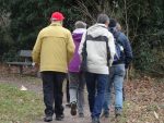 Foto Gruppe auf dem Heimweg