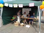 Foto Stand des Fördervereins der Städtischen Gesamtschule