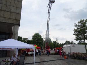 Foto vom Leiterwagen des Löschzuges Schmalbroich der Freiwilligen Feuerwehr Kempen