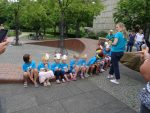 Foto Kinder der Kindertagesstätte Regenbogen