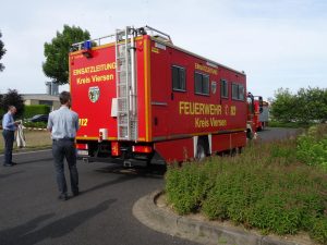 Foto Fahrzeug der Einsatzleitung