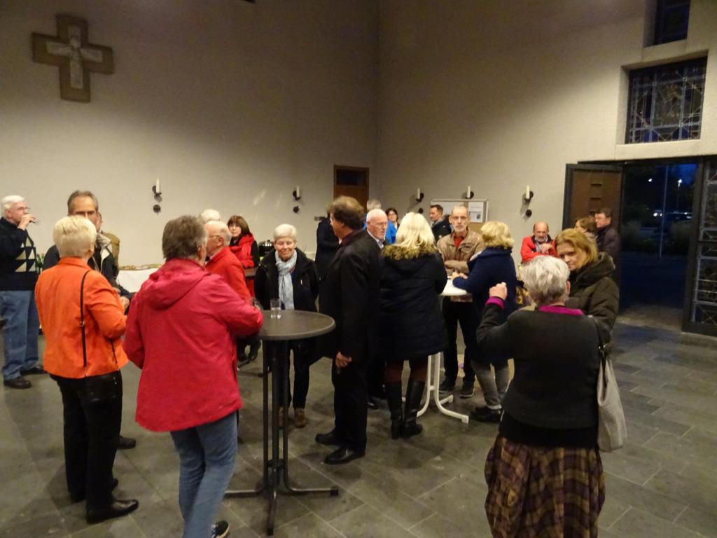 Gruppenfoto in der Kirche Christ-König