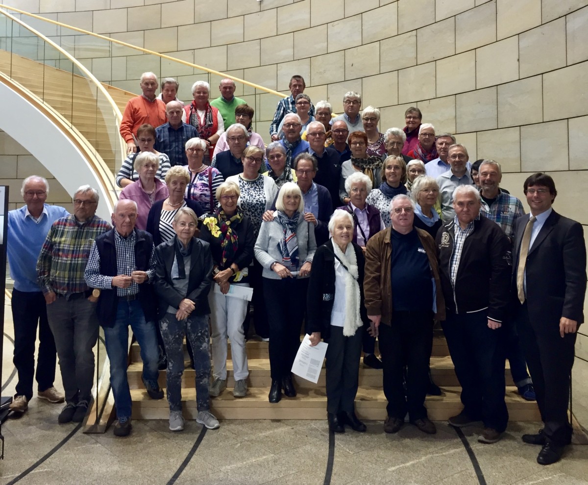 Gruppenfoto Landtag VdK und Tauschring