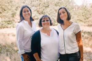 Foto von den Heilpraktikerinnen Sylvia Driesch, Annemarie Angerhausen, Katharina Röbbecke