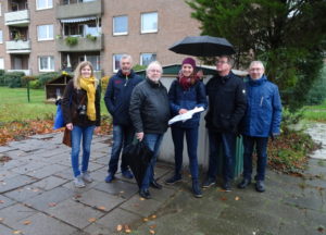 Gruppenfoto Teilnehmende am Streifzug