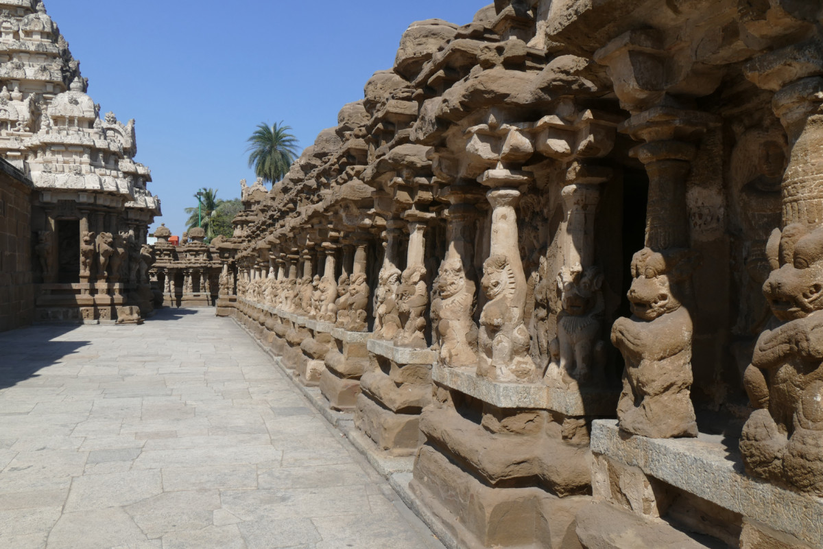 Foto Kailasanatha-Tempel in Kanchipuram