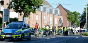 Gruppenfoto Fahrradfahrer