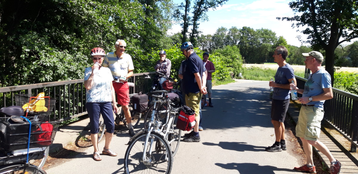 Foto Teilnehmer Radtour