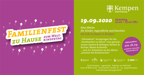 Plakat Familienfest