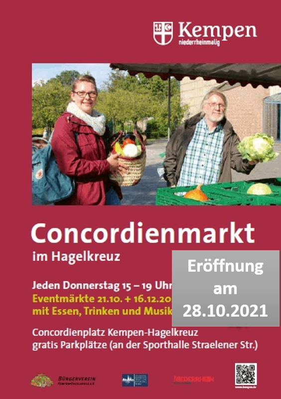 Plakat Concordienmarkt