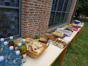 Foto vom Grillbuffet