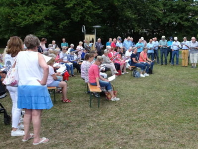 Gruppenfoto Mitsingkonzert