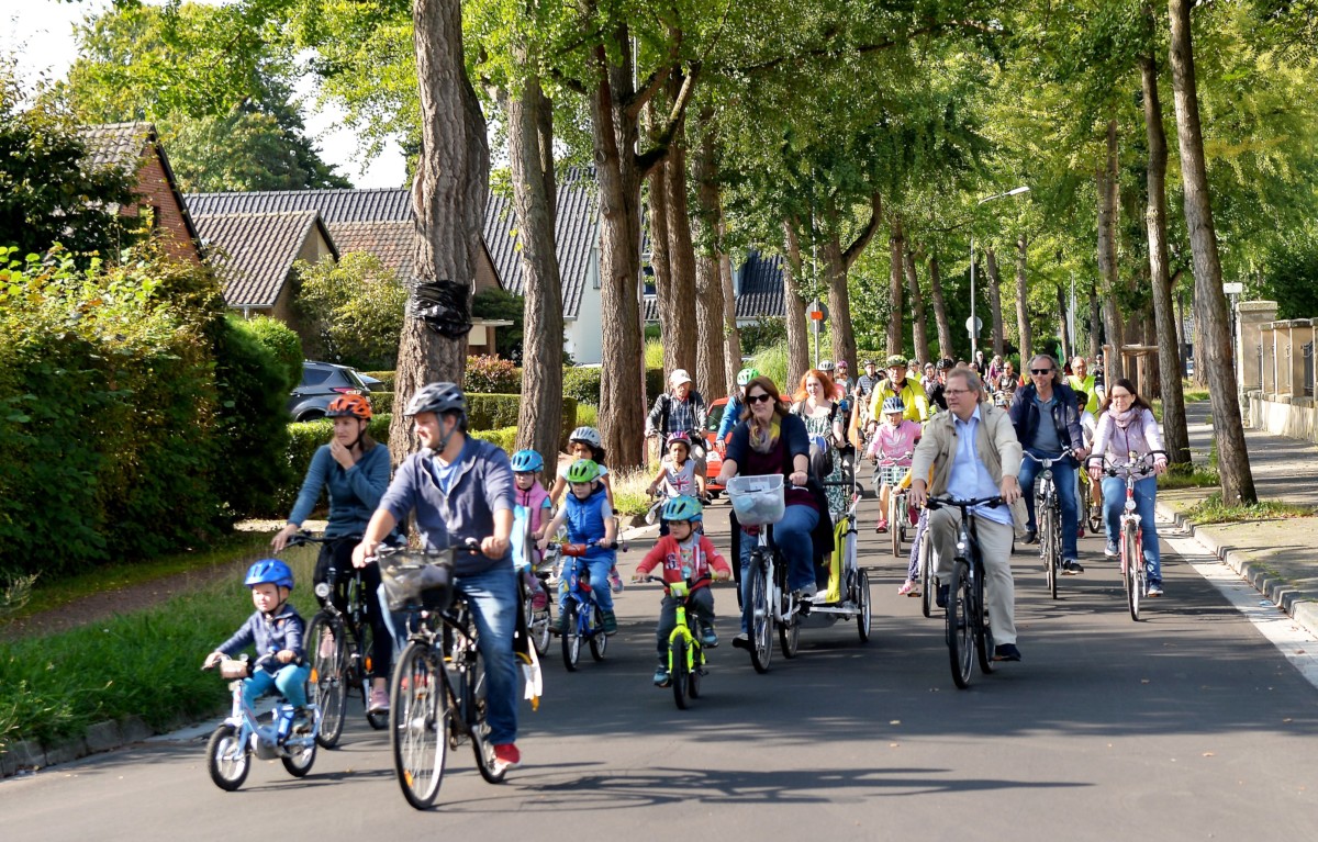 Foto der Kidical-Mass im Jahre 2021