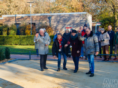 Gruppenfoto Christoph Dellmans, Ingo Behr, Frau Brors, Willi Stenhorst