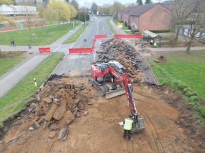 Start der Baumaßnahmen auf der Straelener Straße