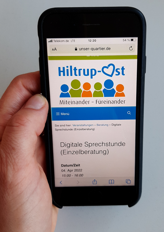 Digitale Sprechstunde Hiltrup-Ost
