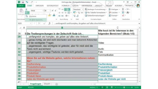 Tabelle weitergeben: Der Befehl „Als Bild kopieren“ übernimmt den markierten Tabellenteil als Grafik in die Zwischenablage, um diesen dann etwa in eine Mail einzufügen.