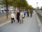 Besuch Düsseldorf Landtag: auf dem Weg zur Gaststätte