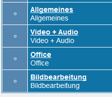 Forenbereich auswählen