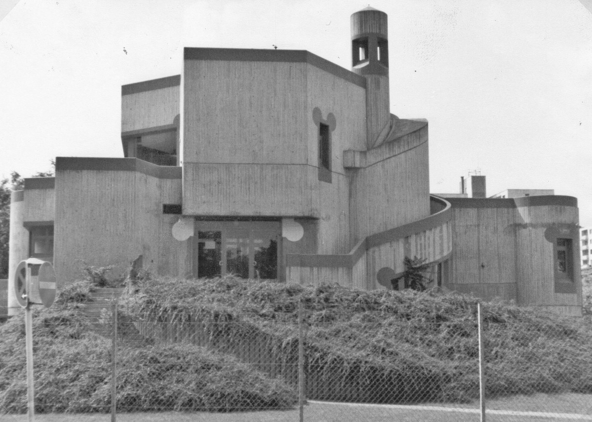 Gemeindehaus Hermann Josef 1977 (Quelle: Brokmeier)
