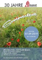 Sommerfest - 30 Jahre Baukraft Naturbaustoffe