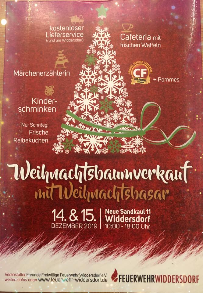 Weihnachtsbaumverkauf – Köln-Widdersdorf