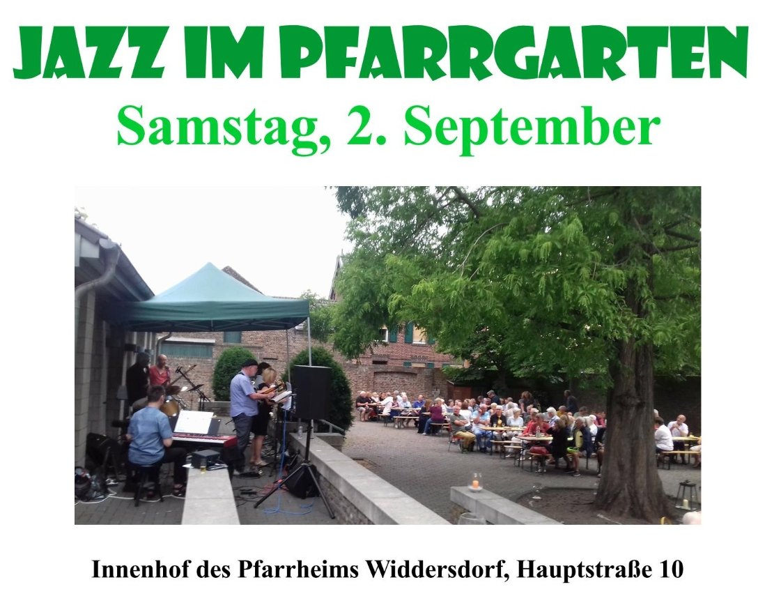 Jazz im Pfarrgarten