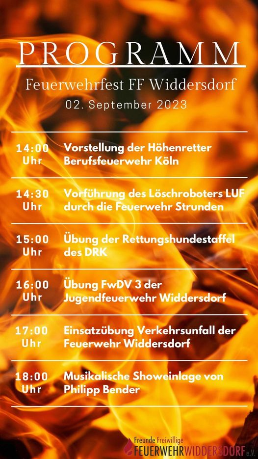 Feuerwehrfest FF Widdersdorf