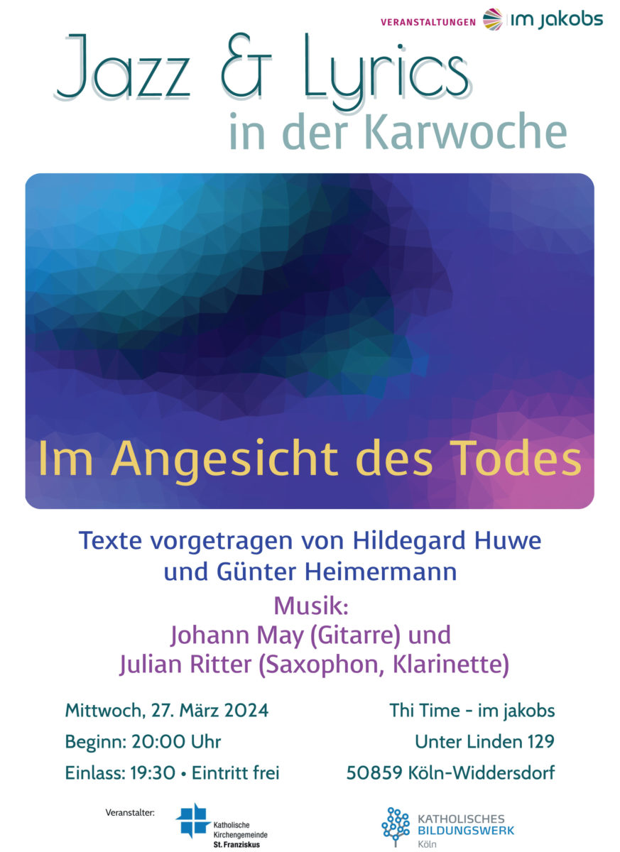 Jazz & Lyrics in der Karwoche