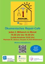 "Widder janz" Ökumenisches Repair Café