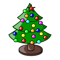 Weihnachtsbaum-Symbol