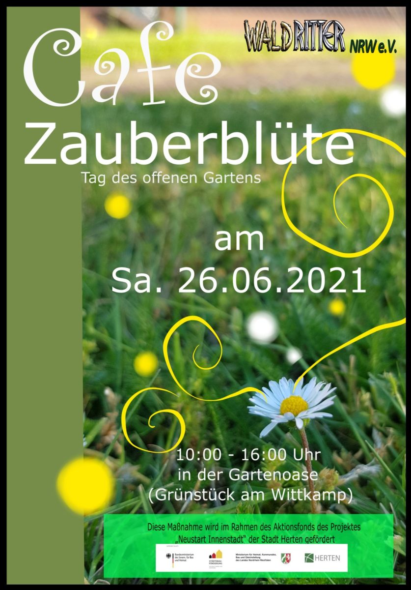 Café Zauberblüte - Tag der offenen Tür in der GartenOase