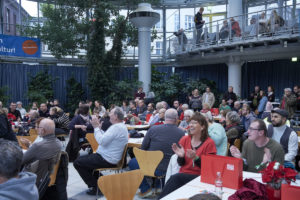 Tolle Stimmung beim Familienfest "Der Zug kommt in die Stadt".