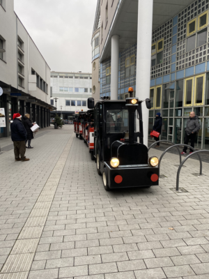 Mit der Bimmelbahn durch die Hertener Innenstadt