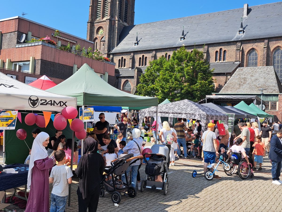 3. Familienfest auf dem Marktplatz