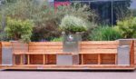 Wanne Aktion an der Stadtterrasse