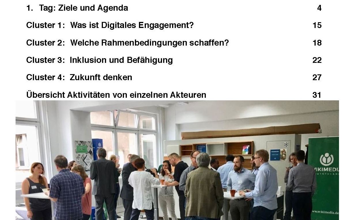 Agenda und Workshopfoto