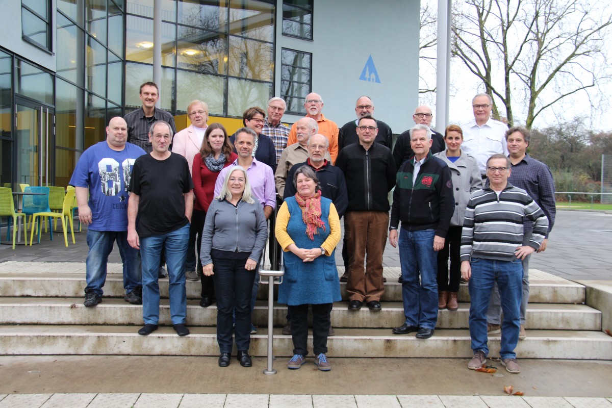 Gruppenfoto vom Netzwerktreffen