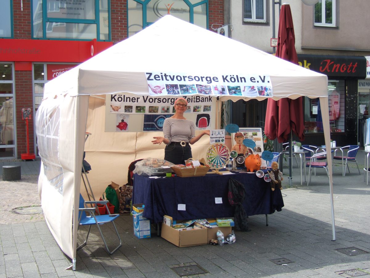 Infostand am Porzer Autofrühling
